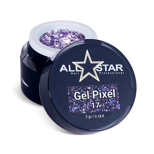 ALL STAR PROFESSIONAL Гель для дизайна ногтей, "Gel Pixel 01", Гель для дизайна ногтей, "Gel Pixel 01"
ALL STAR PROFESSIONAL Гель для дизайна ногтей, "Gel Pixel 01", Гель для дизайна ногтей, "Gel Pixel 01"