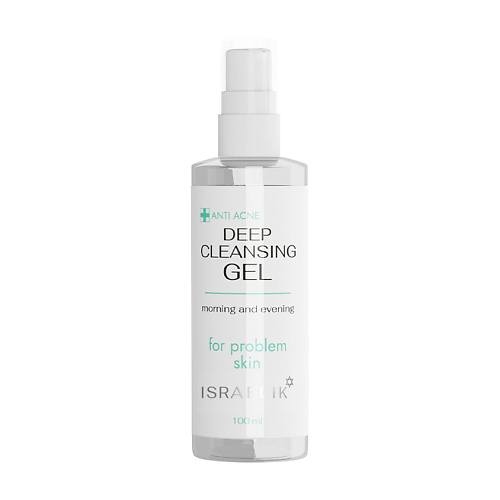 ISRAELIK Гель очищающий для проблемной кожи Deep Cleansing Gel Anti Acne 100.0, Гель очищающий для проблемной кожи Deep Cleansing Gel Anti Acne
ISRAELIK Гель очищающий для проблемной кожи Deep Cleansing Gel Anti Acne 100.0, Гель очищающий для проблемной кожи Deep Cleansing Gel Anti Acne