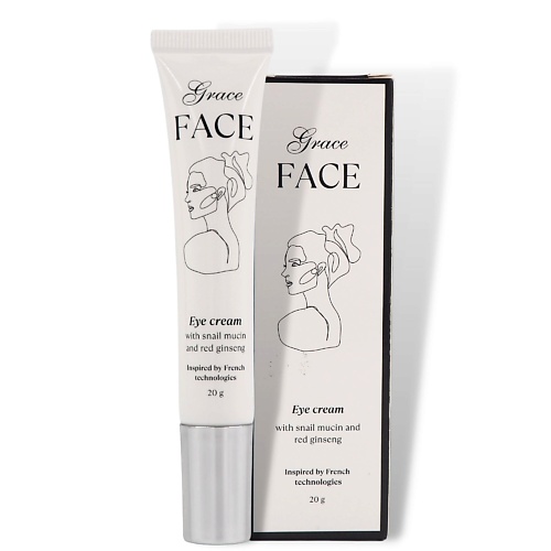 GRACE FACE Увлажняющий крем для глаз с муцином улитки Антивозрастной 20.0, Увлажняющий крем для глаз с муцином улитки Антивозрастной
GRACE FACE Увлажняющий крем для глаз с муцином улитки Антивозрастной 20.0, Увлажняющий крем для глаз с муцином улитки Антивозрастной