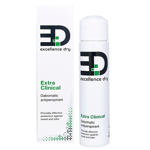 EXCELLENCE DRY Dabomatic Антиперспирант без спирта от обильного потоотделения Extra clinical 50.0, Dabomatic Антиперспирант без спирта от обильного потоотделения Extra clinical
EXCELLENCE DRY Dabomatic Антиперспирант без спирта от обильного потоотделения Extra clinical 50.0, Dabomatic Антиперспирант без спирта от обильного потоотделения Extra clinical