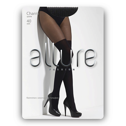 ALLURE Колготки с имитацией гольфин Charm 40 ден fumo 4, Колготки с имитацией гольфин Charm 40 ден fumo
ALLURE Колготки с имитацией гольфин Charm 40 ден fumo 4, Колготки с имитацией гольфин Charm 40 ден fumo