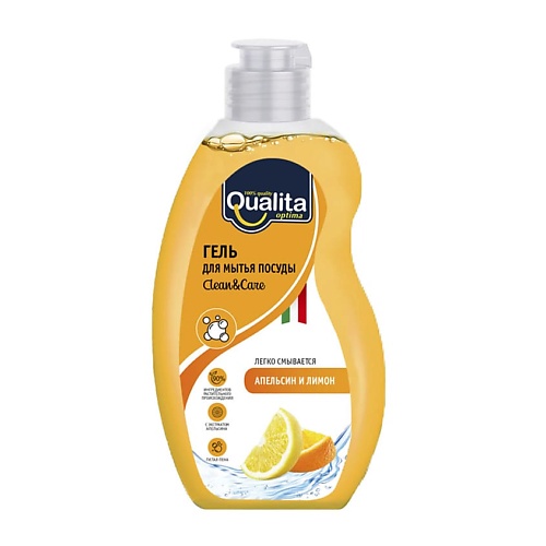 QUALITA Средство для мытья посуды LEMON & ORANGE, Средство для мытья посуды LEMON & ORANGE
QUALITA Средство для мытья посуды LEMON & ORANGE, Средство для мытья посуды LEMON & ORANGE