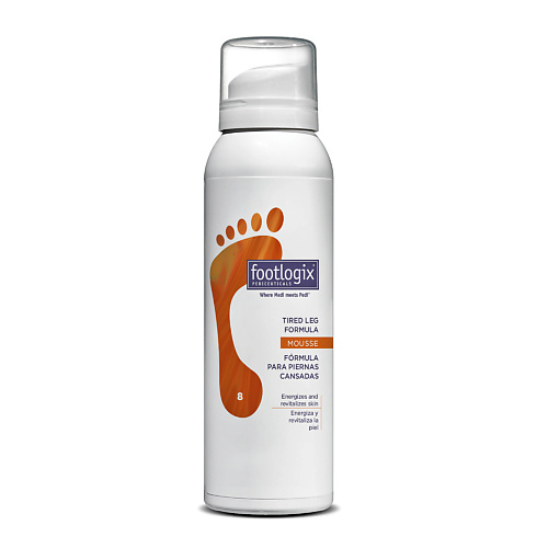 FOOTLOGIX "8" Tired Leg Formula Мусс для уставших ног 125.0, "8" Tired Leg Formula Мусс для уставших ног
FOOTLOGIX "8" Tired Leg Formula Мусс для уставших ног 125.0, "8" Tired Leg Formula Мусс для уставших ног