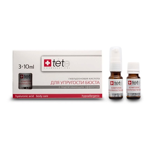 TETE COSMECEUTICAL Лосьон косметический Hyaluronic acid and neck and decolette 30.0, Лосьон косметический Hyaluronic acid and neck and decolette
TETE COSMECEUTICAL Лосьон косметический Hyaluronic acid and neck and decolette 30.0, Лосьон косметический Hyaluronic acid and neck and decolette