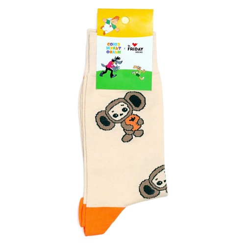 ST.FRIDAY Носки Чебурашка St.Friday Socks x Союзмультфильм, Носки Чебурашка St.Friday Socks x Союзмультфильм
ST.FRIDAY Носки Чебурашка St.Friday Socks x Союзмультфильм, Носки Чебурашка St.Friday Socks x Союзмультфильм