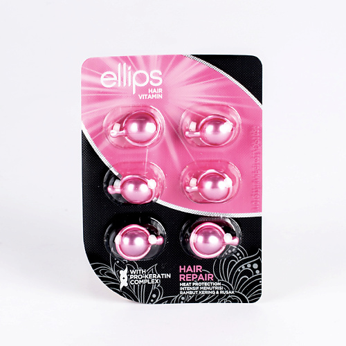 ELLIPS Hair Vitamin Hair Repair. Масло для сильно поврежденных волос 6.0, Hair Vitamin Hair Repair. Масло для сильно поврежденных волос
ELLIPS Hair Vitamin Hair Repair. Масло для сильно поврежденных волос 6.0, Hair Vitamin Hair Repair. Масло для сильно поврежденных волос