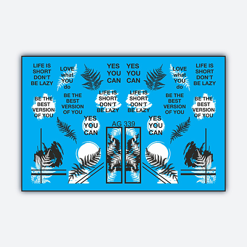 FREEDECOR Слайдер дизайн Имитация Аэрографии "Yes, you can", Слайдер дизайн Имитация Аэрографии "Yes, you can"
FREEDECOR Слайдер дизайн Имитация Аэрографии "Yes, you can", Слайдер дизайн Имитация Аэрографии "Yes, you can"