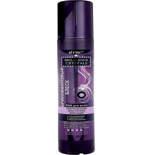 ВИТЭКС Brilliance Crystals Лак для волос бриллиантовый блеск, сверхсильная эластичная фиксация 300, Brilliance Crystals Лак для волос бриллиантовый блеск, сверхсильная эластичная фиксация
ВИТЭКС Brilliance Crystals Лак для волос бриллиантовый блеск, сверхсильная эластичная фиксация 300, Brilliance Crystals Лак для волос бриллиантовый блеск, сверхсильная эластичная фиксация