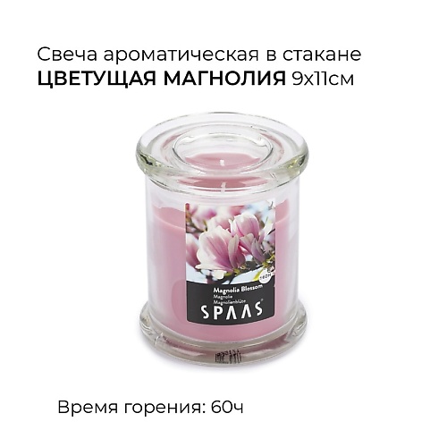 SPAAS Свеча-столбик ароматическая Дикая орхидея 1, Свеча-столбик ароматическая Дикая орхидея
SPAAS Свеча-столбик ароматическая Дикая орхидея 1, Свеча-столбик ароматическая Дикая орхидея