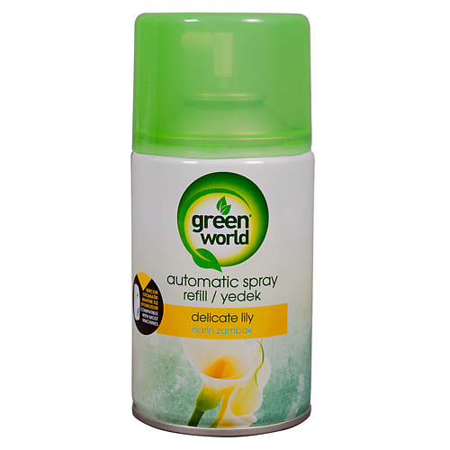 GREEN WORLD Освежитель воздуха (сменный баллон) Delicate Lily 250.0, Освежитель воздуха (сменный баллон) Delicate Lily
GREEN WORLD Освежитель воздуха (сменный баллон) Delicate Lily 250.0, Освежитель воздуха (сменный баллон) Delicate Lily