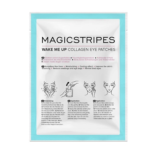 MAGICSTRIPES Коллагеновые патчи для кожи вокруг глаз Wake Me Up, Коллагеновые патчи для кожи вокруг глаз Wake Me Up
MAGICSTRIPES Коллагеновые патчи для кожи вокруг глаз Wake Me Up, Коллагеновые патчи для кожи вокруг глаз Wake Me Up