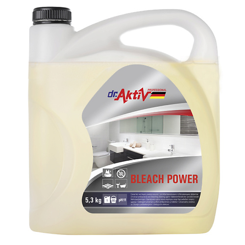 DR.AKTIV PROFESSIONAL Универсальное чистящее средство-отбеливатель BLEACH POWER 5000.0, Универсальное чистящее средство-отбеливатель BLEACH POWER
DR.AKTIV PROFESSIONAL Универсальное чистящее средство-отбеливатель BLEACH POWER 5000.0, Универсальное чистящее средство-отбеливатель BLEACH POWER