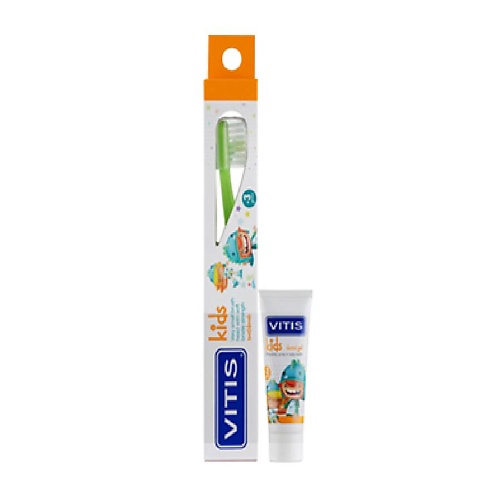 DENTAID Зубная щётка Vitis Kids + зубная паста VITIS Kids 1, Зубная щётка Vitis Kids + зубная паста VITIS Kids
DENTAID Зубная щётка Vitis Kids + зубная паста VITIS Kids 1, Зубная щётка Vitis Kids + зубная паста VITIS Kids