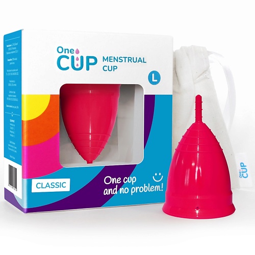 ONECUP Менструальная чаша Classic розовая размер L, Менструальная чаша Classic розовая размер L
ONECUP Менструальная чаша Classic розовая размер L, Менструальная чаша Classic розовая размер L
