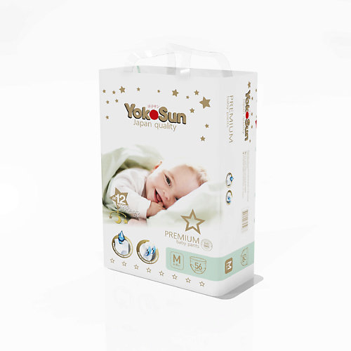 YOKOSUN Подгузники-Трусики Premium M (6-10 кг) 56.0, Подгузники-Трусики Premium M (6-10 кг)
YOKOSUN Подгузники-Трусики Premium M (6-10 кг) 56.0, Подгузники-Трусики Premium M (6-10 кг)