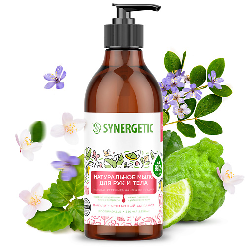 SYNERGETIC Мыло для рук и тела "Пачули и бергамот" 380.0, Мыло для рук и тела "Пачули и бергамот"
SYNERGETIC Мыло для рук и тела "Пачули и бергамот" 380.0, Мыло для рук и тела "Пачули и бергамот"