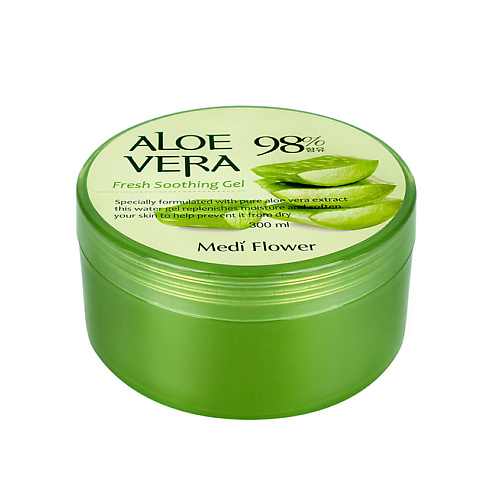 MEDIFLOWER Смягчающий гель для тела с алоэ 98% 300.0, Смягчающий гель для тела с алоэ 98%
MEDIFLOWER Смягчающий гель для тела с алоэ 98% 300.0, Смягчающий гель для тела с алоэ 98%