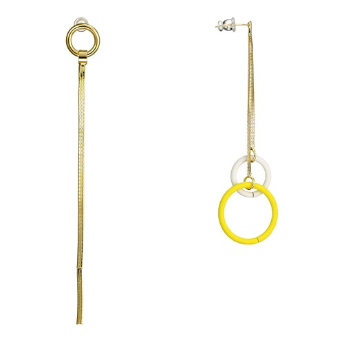 UVI JEWELLERY Асимметричные Золотистые серьги с эмалью желтого и зеленого цвета, Асимметричные Золотистые серьги с эмалью желтого и зеленого цвета
UVI JEWELLERY Асимметричные Золотистые серьги с эмалью желтого и зеленого цвета, Асимметричные Золотистые серьги с эмалью желтого и зеленого цвета