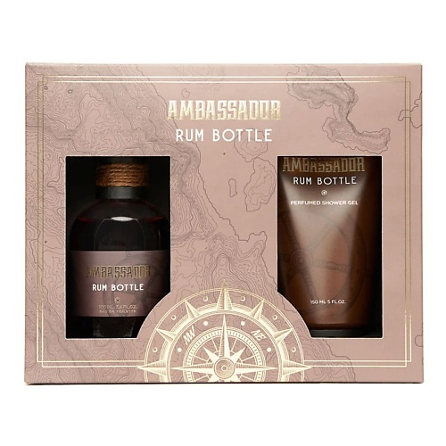 AMBASSADOR Парфюмерно-косметический набор Rum Bottle, Парфюмерно-косметический набор Rum Bottle
AMBASSADOR Парфюмерно-косметический набор Rum Bottle, Парфюмерно-косметический набор Rum Bottle