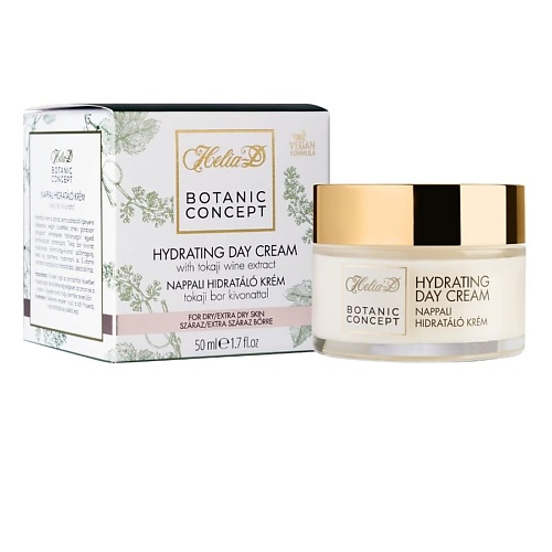 HELIA-D Botanic Concept Увлажняющий дневной крем с экстрактом вина Tokaji для сухой кожи 50.0, Botanic Concept Увлажняющий дневной крем с экстрактом вина Tokaji для сухой кожи
HELIA-D Botanic Concept Увлажняющий дневной крем с экстрактом вина Tokaji для сухой кожи 50.0, Botanic Concept Увлажняющий дневной крем с экстрактом вина Tokaji для сухой кожи