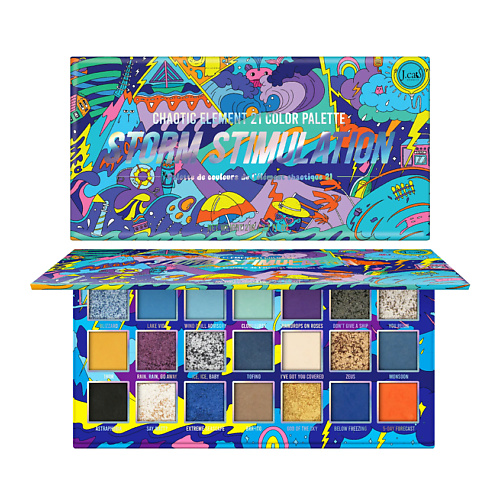 J. CAT BEAUTY Палетка теней для век 21 оттенок CHAOTIC ELEMENT, Палетка теней для век 21 оттенок CHAOTIC ELEMENT
J. CAT BEAUTY Палетка теней для век 21 оттенок CHAOTIC ELEMENT, Палетка теней для век 21 оттенок CHAOTIC ELEMENT