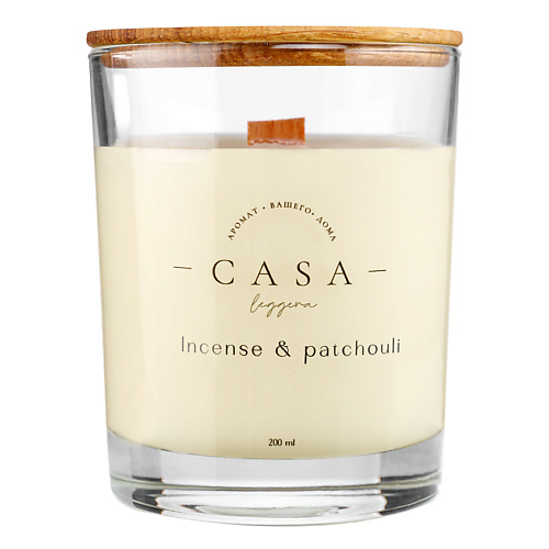 CASA LEGGERA Свеча в стекле Incense&Patchouli 200.0, Свеча в стекле Incense&Patchouli
CASA LEGGERA Свеча в стекле Incense&Patchouli 200.0, Свеча в стекле Incense&Patchouli