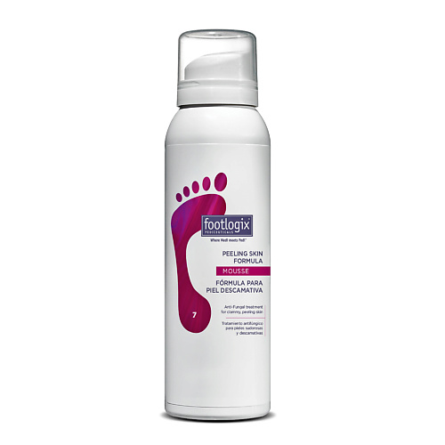 FOOTLOGIX "7" Peeling Skin Formula Мусс очищающий для ног 125.0, "7" Peeling Skin Formula Мусс очищающий для ног
FOOTLOGIX "7" Peeling Skin Formula Мусс очищающий для ног 125.0, "7" Peeling Skin Formula Мусс очищающий для ног