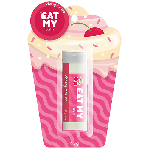 EAT MY Бальзам для губ "Вишневый мусс" Cherry Mousse, Бальзам для губ "Вишневый мусс" Cherry Mousse
EAT MY Бальзам для губ "Вишневый мусс" Cherry Mousse, Бальзам для губ "Вишневый мусс" Cherry Mousse