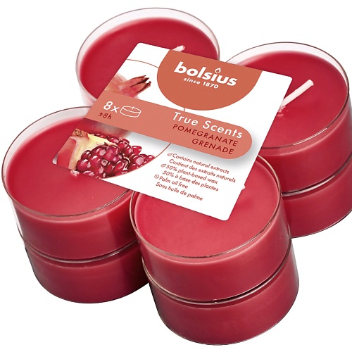 BOLSIUS Свечи чайные арома Bolsius True scents гранат, Свечи чайные арома Bolsius True scents гранат
BOLSIUS Свечи чайные арома Bolsius True scents гранат, Свечи чайные арома Bolsius True scents гранат
