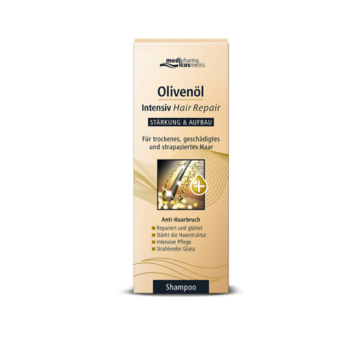 MEDIPHARMA COSMETICS Шампунь для восстановления волос Olivenol Intensiv 200, Шампунь для восстановления волос Olivenol Intensiv
MEDIPHARMA COSMETICS Шампунь для восстановления волос Olivenol Intensiv 200, Шампунь для восстановления волос Olivenol Intensiv