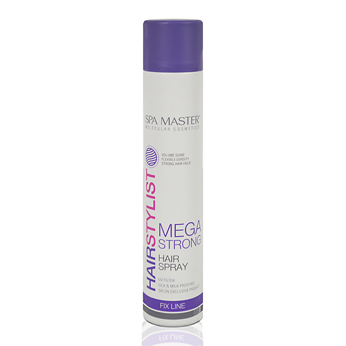 SPA MASTER Лак для волос Mega Strong Hairstylist 400.0, Лак для волос Mega Strong Hairstylist
SPA MASTER Лак для волос Mega Strong Hairstylist 400.0, Лак для волос Mega Strong Hairstylist