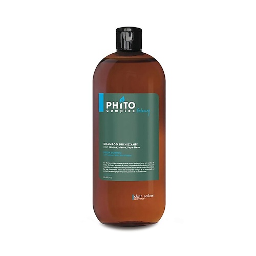 DOTT.SOLARI COSMETICS Шампунь для волос и восстановления баланса кожи головы PHITOCOMPLEX DETOX 1000.0, Шампунь для волос и восстановления баланса кожи головы PHITOCOMPLEX DETOX
DOTT.SOLARI COSMETICS Шампунь для волос и восстановления баланса кожи головы PHITOCOMPLEX DETOX 1000.0, Шампунь для волос и восстановления баланса кожи головы PHITOCOMPLEX DETOX
