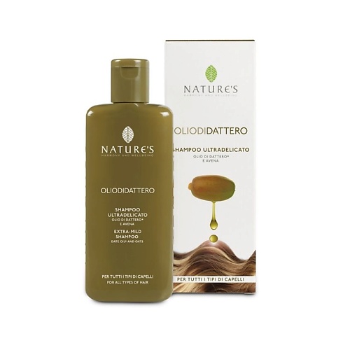 NATURE'S HARMONY AND WELLBEING Шампунь для волос экстра мягкий Olio di dattero 200.0, Шампунь для волос экстра мягкий Olio di dattero
NATURE'S HARMONY AND WELLBEING Шампунь для волос экстра мягкий Olio di dattero 200.0, Шампунь для волос экстра мягкий Olio di dattero