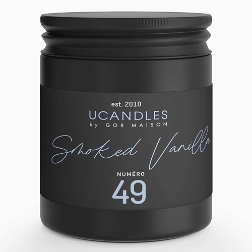 UCANDLES Свеча Smoked Vanilla Terre Masculin 49 190, Свеча Smoked Vanilla Terre Masculin 49
UCANDLES Свеча Smoked Vanilla Terre Masculin 49 190, Свеча Smoked Vanilla Terre Masculin 49