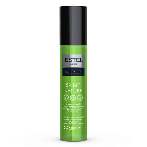 ESTEL PROFESSIONAL Спрей-макроэффект двухфазный для волос Spirit Nature Secrets, Спрей-макроэффект двухфазный для волос Spirit Nature Secrets
ESTEL PROFESSIONAL Спрей-макроэффект двухфазный для волос Spirit Nature Secrets, Спрей-макроэффект двухфазный для волос Spirit Nature Secrets