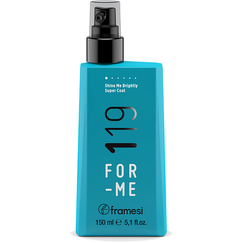 FRAMESI Спрей с эффектом anti-frizz FOR-ME 119 SHINE ME BRIGHTLY SUPER COAT 150.0, Спрей с эффектом anti-frizz FOR-ME 119 SHINE ME BRIGHTLY SUPER COAT
FRAMESI Спрей с эффектом anti-frizz FOR-ME 119 SHINE ME BRIGHTLY SUPER COAT 150.0, Спрей с эффектом anti-frizz FOR-ME 119 SHINE ME BRIGHTLY SUPER COAT