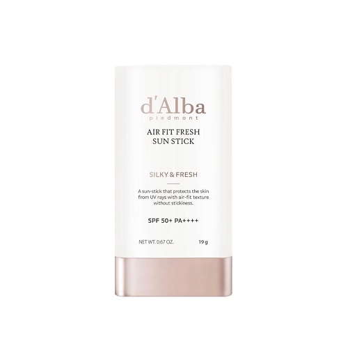 D`ALBA Солнцезащитный стик Air Fit Fresh Sun Stick SPF 50+ PA++++ 19.0, Солнцезащитный стик Air Fit Fresh Sun Stick SPF 50+ PA++++
D`ALBA Солнцезащитный стик Air Fit Fresh Sun Stick SPF 50+ PA++++ 19.0, Солнцезащитный стик Air Fit Fresh Sun Stick SPF 50+ PA++++