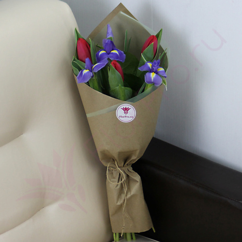 FLORPRO 3 красных тюльпана, 4 синих ириса, упаковка (мин. заказ от 5 шт), 3 красных тюльпана, 4 синих ириса, упаковка (мин. заказ от 5 шт)
FLORPRO 3 красных тюльпана, 4 синих ириса, упаковка (мин. заказ от 5 шт), 3 красных тюльпана, 4 синих ириса, упаковка (мин. заказ от 5 шт)