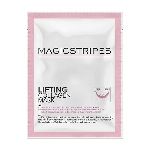 MAGICSTRIPES Коллагеновая маска для лица с эффектом лифтинга ( Lifting Collagen), Коллагеновая маска для лица с эффектом лифтинга ( Lifting Collagen)
MAGICSTRIPES Коллагеновая маска для лица с эффектом лифтинга ( Lifting Collagen), Коллагеновая маска для лица с эффектом лифтинга ( Lifting Collagen)