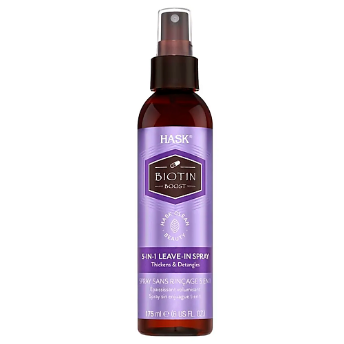 HASK Biotin Boost Thickening 5 in 1 Leave-In Spray - несмываемый спрей 5-в-1 с биотином, Biotin Boost Thickening 5 in 1 Leave-In Spray - несмываемый спрей 5-в-1 с биотином
HASK Biotin Boost Thickening 5 in 1 Leave-In Spray - несмываемый спрей 5-в-1 с биотином, Biotin Boost Thickening 5 in 1 Leave-In Spray - несмываемый спрей 5-в-1 с биотином