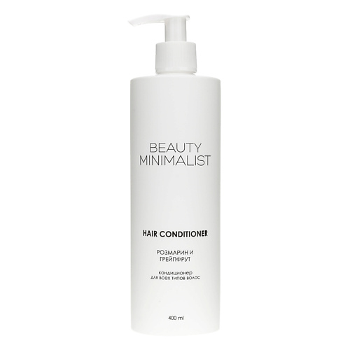 BEAUTY MINIMALIST Кондиционер для волос Rosemary and Grapefruit 400.0, Кондиционер для волос Rosemary and Grapefruit
BEAUTY MINIMALIST Кондиционер для волос Rosemary and Grapefruit 400.0, Кондиционер для волос Rosemary and Grapefruit