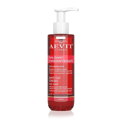 AEVIT BY LIBREDERM Гель тонизирующий для умывания Aevit Gel Toning Face Wash, Гель тонизирующий для умывания Aevit Gel Toning Face Wash
AEVIT BY LIBREDERM Гель тонизирующий для умывания Aevit Gel Toning Face Wash, Гель тонизирующий для умывания Aevit Gel Toning Face Wash