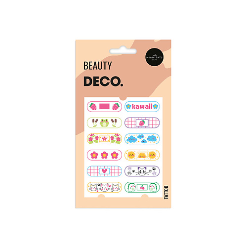 DECO. Татуировка для тела KAWAII COLLECTION by Miami tattoos переводная Plasters, Татуировка для тела KAWAII COLLECTION by Miami tattoos переводная Plasters
DECO. Татуировка для тела KAWAII COLLECTION by Miami tattoos переводная Plasters, Татуировка для тела KAWAII COLLECTION by Miami tattoos переводная Plasters
