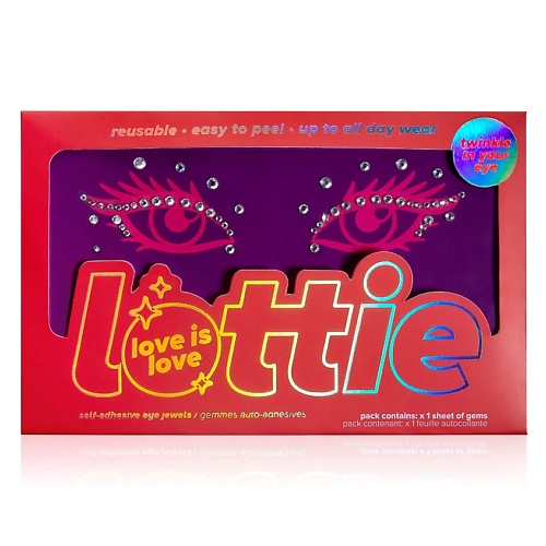 LOTTIE LONDON Стразы для век самоклеящиеся Eye Jewels, Стразы для век самоклеящиеся Eye Jewels
LOTTIE LONDON Стразы для век самоклеящиеся Eye Jewels, Стразы для век самоклеящиеся Eye Jewels