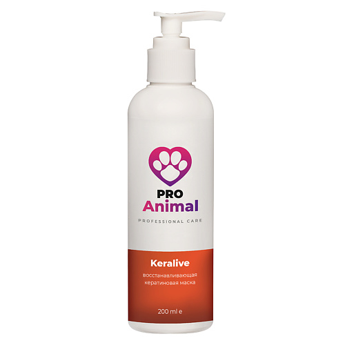 PROANIMAL Кератиновая восстанавливающиая маска ProAnimal Keralive 200.0, Кератиновая восстанавливающиая маска ProAnimal Keralive
PROANIMAL Кератиновая восстанавливающиая маска ProAnimal Keralive 200.0, Кератиновая восстанавливающиая маска ProAnimal Keralive