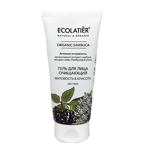 ECOLATIER Green Гель для лица очищающий серия ORGANIC SAMBUCA 100.0, Green Гель для лица очищающий серия ORGANIC SAMBUCA
ECOLATIER Green Гель для лица очищающий серия ORGANIC SAMBUCA 100.0, Green Гель для лица очищающий серия ORGANIC SAMBUCA