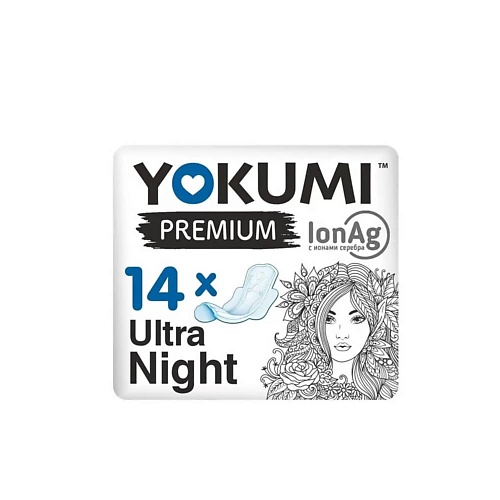 YOKUMI Прокладки гигиенические Premium Ultra Night, Прокладки гигиенические Premium Ultra Night
YOKUMI Прокладки гигиенические Premium Ultra Night, Прокладки гигиенические Premium Ultra Night