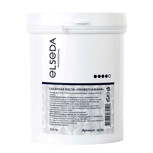 ELSEDA Сахарная пастa УНИВЕРСАЛЬНАЯ 330, Сахарная пастa УНИВЕРСАЛЬНАЯ
ELSEDA Сахарная пастa УНИВЕРСАЛЬНАЯ 330, Сахарная пастa УНИВЕРСАЛЬНАЯ