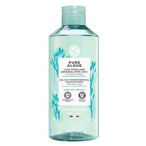 YVES ROCHER Мицеллярная вода для снятия макияжа 2 в 1 с Микроводорослями 400.0, Мицеллярная вода для снятия макияжа 2 в 1 с Микроводорослями
YVES ROCHER Мицеллярная вода для снятия макияжа 2 в 1 с Микроводорослями 400.0, Мицеллярная вода для снятия макияжа 2 в 1 с Микроводорослями