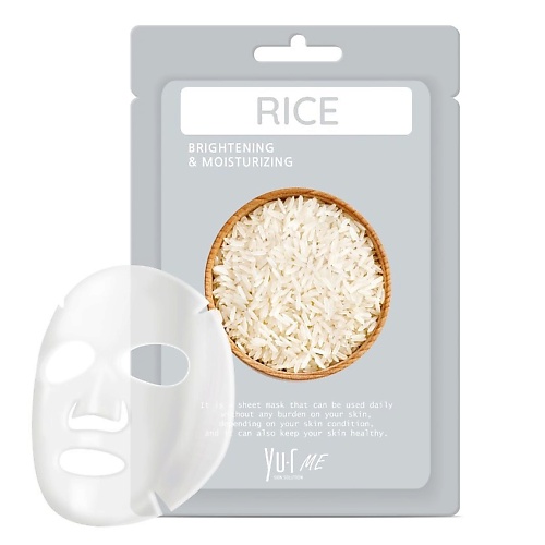 YU.R Тканевая маска для лица с экстрактом риса ME Rice Sheet Mask 25, Тканевая маска для лица с экстрактом риса ME Rice Sheet Mask
YU.R Тканевая маска для лица с экстрактом риса ME Rice Sheet Mask 25, Тканевая маска для лица с экстрактом риса ME Rice Sheet Mask